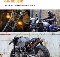 DREAMIZER 4db Motorkerékpár Irányjelző Lámpa Első Hátsó Vízálló Univerzális 4