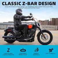 DREAMIZER 8 hüvelykes felrögzítésű Z kormány 1 colos kormányszár Univerzális motorkormány Harley Yamaha Suzuki Kawasaki MT09 MT07 Cruiser To 2