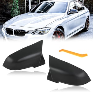 DREAMIZER poklopci retrovizora za BMW serije 1/2/3/4 F20 F21 F22 F23 F30 F31 F32 F33 F34 F36 F87 X1 E84 - crni