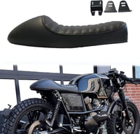 DREAMIZER Cafe Racer Motoros Nyereg Fekete Vintage Humpback Ülés CG125 CB400 CB500 CB750 SR400 1