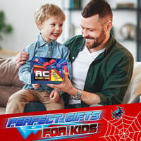 Dreamlandia Távirányított Pók Autó 3-10 Éves Gyerekeknek RC Játék Fiúknak 7