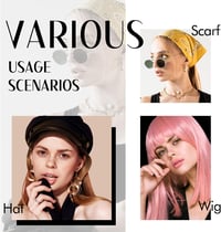 Dreamlover Paróka Rögzítő Szalag, Rugalmas Csipke Elő Fejpánt, Állítható Csúszásmentes Hajsáv 5