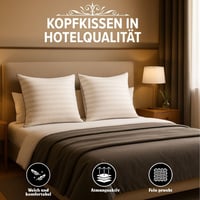 Vankúš DREAMWAY 65x65 cm – súprava 2 kusov, štvorcový vankúš v luxusnej hotelovej kvalite 2