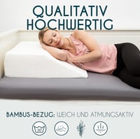 Dreamzie ergonomikus lábpárna memóriahabos légzőképes mosható 7