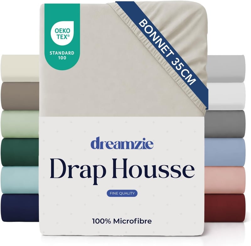 Dreamzie Gumis Lepedő 160x200 cm Bordó Színű 35 cm Mély Sarokkal Matracvédő Fitted Sheet
