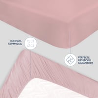 Dreamzie Gumis Lepedő 90x190 cm Rózsaszín Mikroszálas Magas Matrachoz 33 cm-ig Oeko-Tex Minősített Ágynemű 3