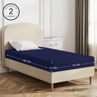Napínacia bavlnená plachta Dreamzie s elastickým lemom, posteľná bielizeň 2