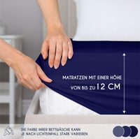 Napínacia bavlnená plachta Dreamzie s elastickým lemom, posteľná bielizeň 3