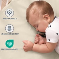 Dreamzie Jersey plahta s gumicom za bebe 40x80 cm - pakiranje od 2 komada - 100% pamuk 3