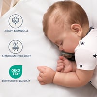 Dreamzie Jersey plahta s gumicom 40x90 cm za bebe - pakiranje od 2 komada - 100% pamuk 3