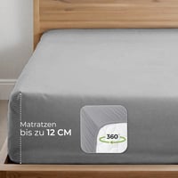 Cearșaf cu elastic Dreamzie din jerseu 70x200 cm - 100% bumbac bio, cearșaf organic cu elastic 3