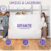 Dreamzie Matracvédő Taska 180x200cm Cipzárral Szállításhoz 6