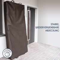 Dreamzie Matracvédő Táska 4 Fogantyúval és Cipzárral, Vízálló Matractárolás - 70 X 140 (Dicke 15 cm) 6