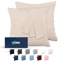 Béžový set do spálne: obliečky + 2x obliečka na vankúš + pléd 2