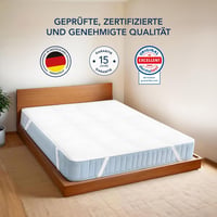 Dreamzie Premium Molton Matracvédő 180x200 cm - 100% Pamut, Oeko-Tex - 180 x 200 cm - 1er Set 3