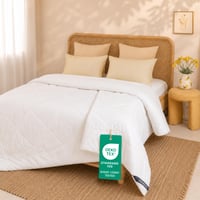 Dreamzie ljetni poplun 220x240 cm, mikrovlakna 150 g/m² za krevet 160x200 cm, prozračan, Oeko-Tex certifikat 2