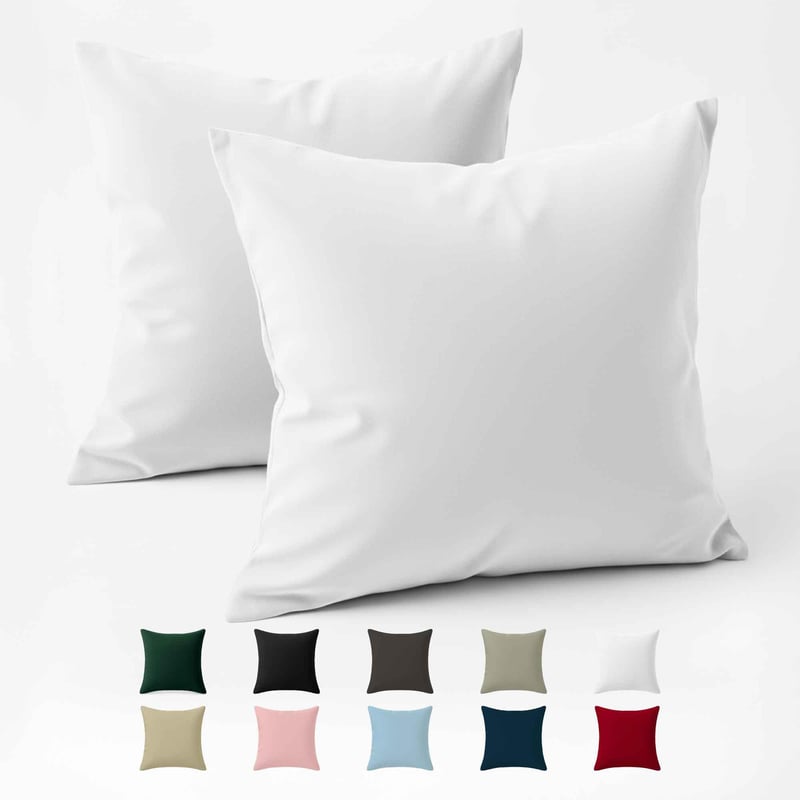 Obliečka na vankúš Dreamzie 60x60 cm – 100 % bavlna renforcé – biela