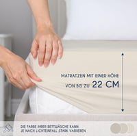 Dreamzie Rugalmas Pamut Gumis Lepedő 3
