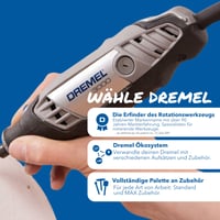 Unealtă multifuncțională Dremel 3000 130W, cu 1 accesoriu și 25 consumabile, turație variabilă 10000-33000 rpm, pentru tăiere, șlefuire, gravare, lustruire 6