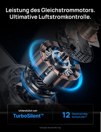 Inteligentný stropný ventilátor DREO so svetlom, 132 cm, 12 rýchlostí, 3 režimy, plynulé stmievanie LED svetla, tichý jednosmerný motor (DC), 12-hodinový časovač, diaľkové ovládanie/aplikácia/Alexa, biely 3