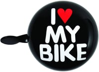 Biciklističko zvonce Dresco Dingdong 5250104 "I Love My Bike" - 80 mm 2