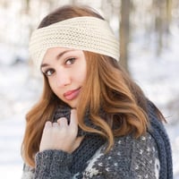 DRESHOW 6 db téli fejpánt, női kötött fülmelegítő szett 2
