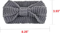 DRESHOW Boho Fejpánt Szett 10 db, Nyomott Mintás Hajpánt Lányoknak, Csomózott Rugalmas Fejkötő 3