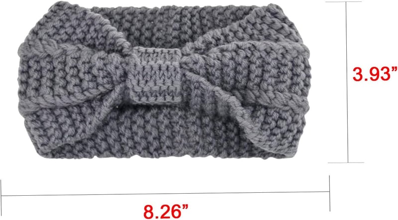 DRESHOW Boho Fejpánt Szett 10 db, Nyomott Mintás Hajpánt Lányoknak, Csomózott Rugalmas Fejkötő