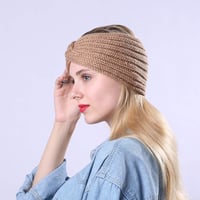 DRESHOW Boho Fejpánt Szett 10db, Nyomott Mintás Hajpánt Lányoknak, Csomózott Rugalmas Fejkötő 6