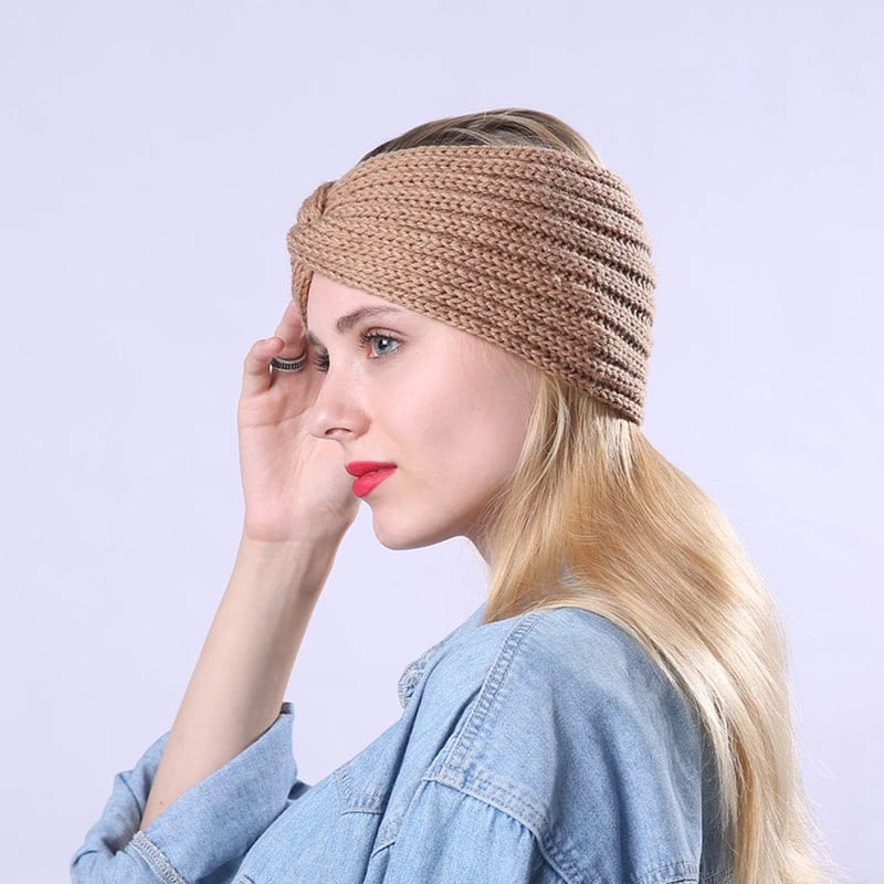 DRESHOW Boho Fejpánt Szett 10db, Nyomott Mintás Hajpánt Lányoknak, Csomózott Rugalmas Fejkötő