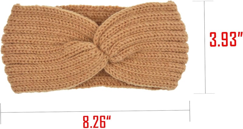 DRESHOW Boho Fejpánt Szett 10db, Nyomott Mintás Hajpánt Lányoknak, Csomózott Rugalmas Fejkötő