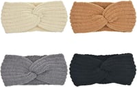 DRESHOW Boho Fejpánt Szett 10db, Nyomott Mintás Hajpánt Lányoknak, Csomózott Rugalmas Fejkötő 2