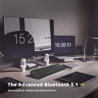 DREVO Calibur V2 Pro Bluetooth 5.1 Wireless RGB Mechanikus Gaming Billentyűzet 72 Gomb 3