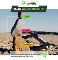 DriveUpTools 2 tonna hidraulikus autóemelő, 395 mm emelési magasság, vízálló táskával 7