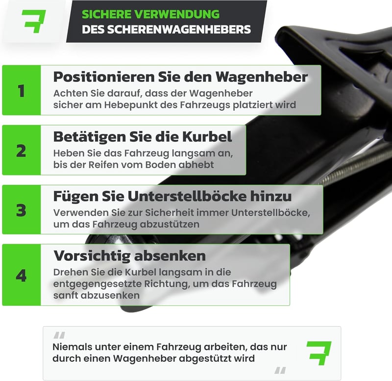 DriveUpTools 2 tonna hidraulikus autóemelő, 395 mm emelési magasság, vízálló táskával
