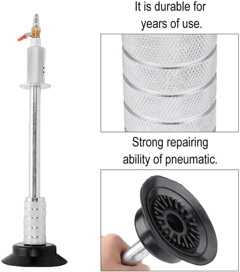 Dropfree Pneumatikus Horpadásjavító Készlet - Vákuumos Szívókorong Karosszéria Javításhoz, Fém Horpadáskihúzó Szerszám, 1,85 kg