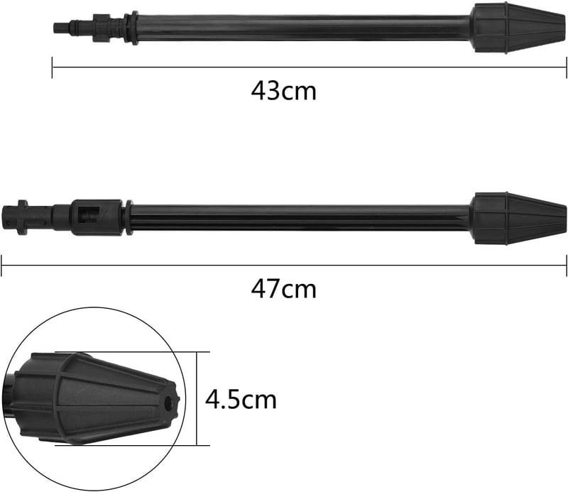 DrRobor 160 Bar Magasnyomású Lancia Kärcher K2 K3 K4 K5 K6 K7 Fúvóka
