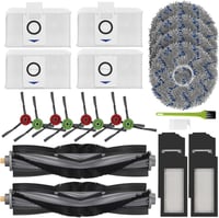 DrRobor Kiegészítő Készlet Ecovacs Deebot X1 Omni Robotporszívóhoz - Porzsák, Kefe, HEPA Szűrő, Oldalkefe és Felmosópárna Szett 1