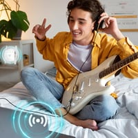 DRS Products Dual Band WiFi Jelismétlő 2.4GHz 300Mbps/5GHz 1200Mbps - 4 Irányított Antennával és LAN Porttal, Fehér Színben 7