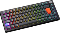 DrunkDeer A75 Mechanikus Gaming Billentyűzet Mágneses Kapcsolóval RGB 75% TKL ISO DE Fekete 6