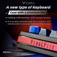 DrunkDeer A75 Pro Mechanikus Gaming Billentyűzet 75% Rapid Trigger Csendes Mágneses Kapcsoló RGB Világítás PBT Keycap 2
