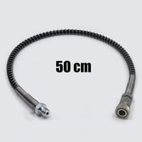 Adaptér plniacej stanice ventilu DRYHTEN DIN 4500 psi / 300 bar s 50 cm hadicou, dvojitým manometrom, pre potápačské fľaše, paintball, PCP, airsoft, HPA fľaše M18x1.5 8