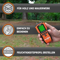 Dryzone Nedvességmérő - Fal, Fa, Kő és Építőanyag Méréshez 3