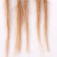 Dsoar 100% valódi hajból készült dreadlock extension 50cm világosbarna 4