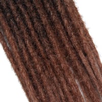 Dsoar 50cm Szintetikus Dreadlocks Crochet Fonott Haj Reggae Stílusú 3