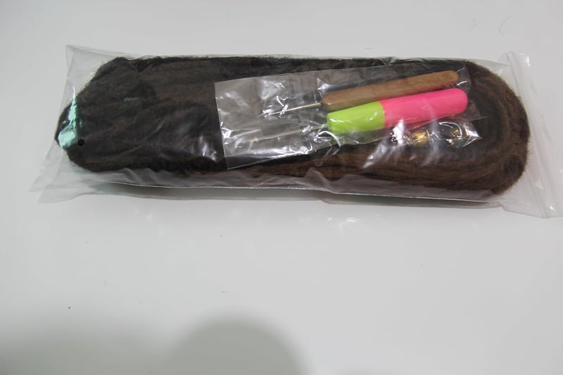Dsoar 50cm Szintetikus Dreadlocks Crochet Fonott Haj Reggae Stílusú