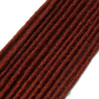 Dsoar Szintetikus Dreadlock Extensions 61cm Hosszú Horgolt Haj 20 Szál 3