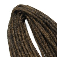 Dsoar Vékony Szintetikus Dreadlock Hajhosszabbítás 50cm 10 Szál Horgolt Fonás 2