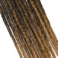 Dsoar Vékony Szintetikus Dreadlock Hajhosszabbítás 50cm 10 Szál Horgolt Fonás 3