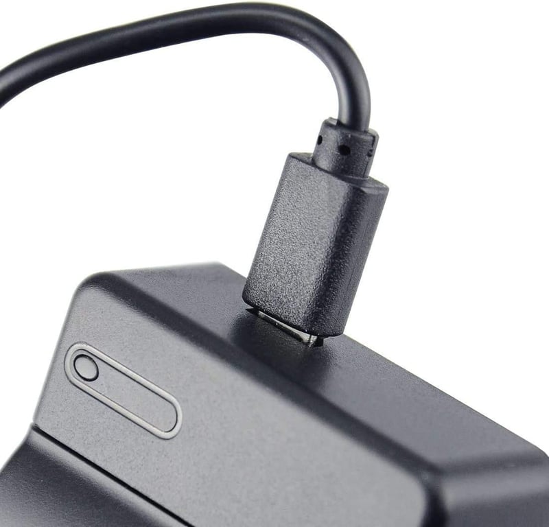 DSTE 2db Li-ion Akkumulátor + Micro USB Töltő Canon EOS R5 R6 5C XC10 XC15 LP-E6N